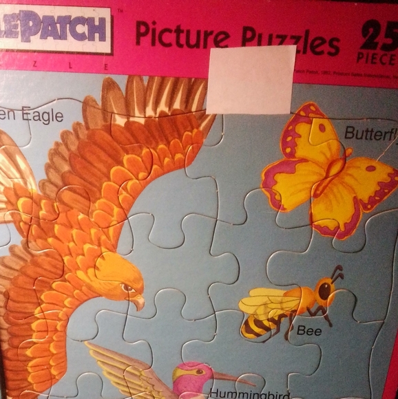 3 FOR $15 TWO VINTAGE KIDS LEARNING PUZZLES - Picture 1 of 4
